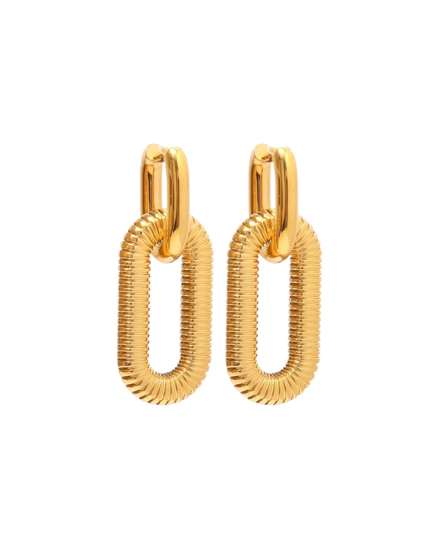 Glam Hoop Brincos