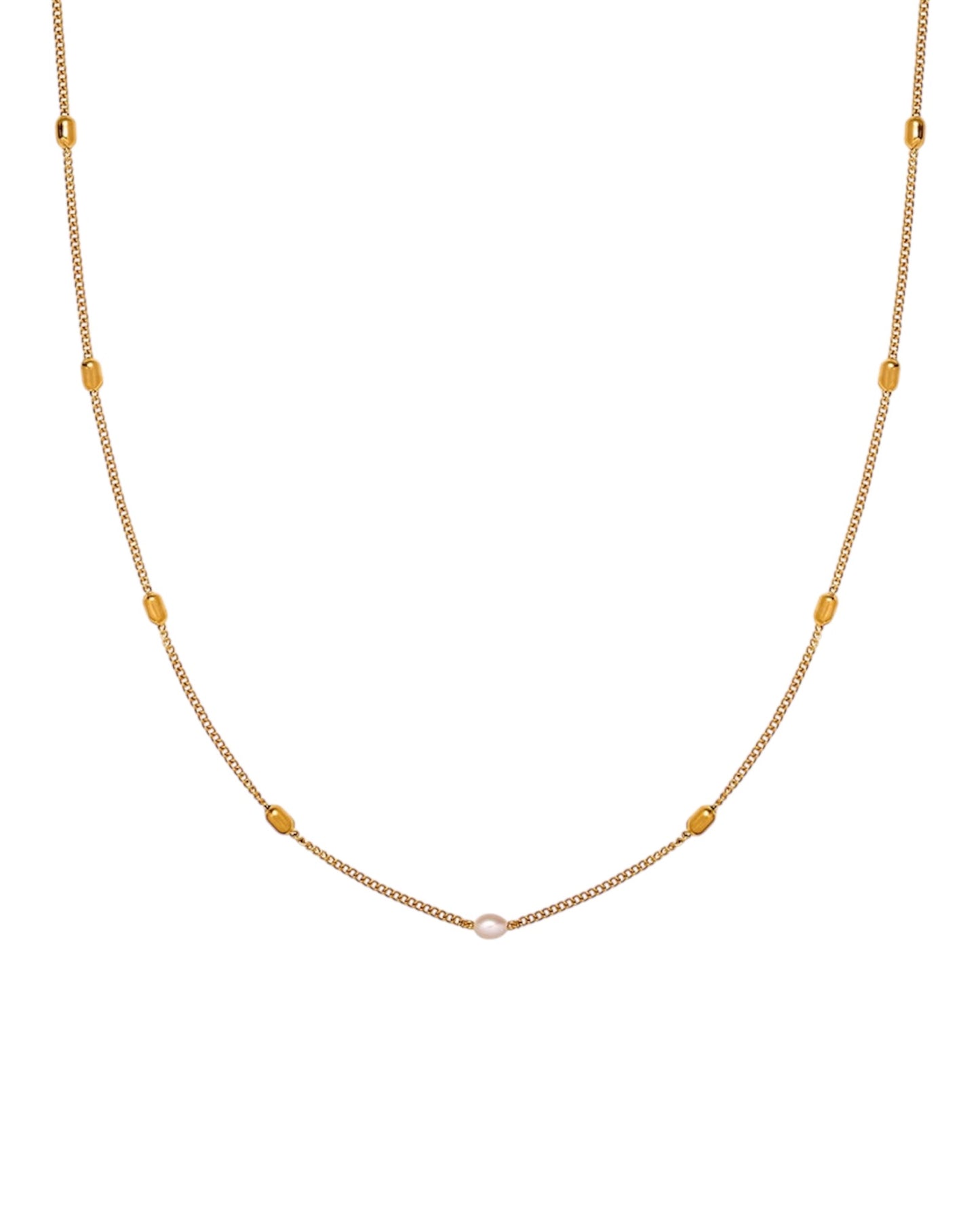 Pérola Elegante Colar