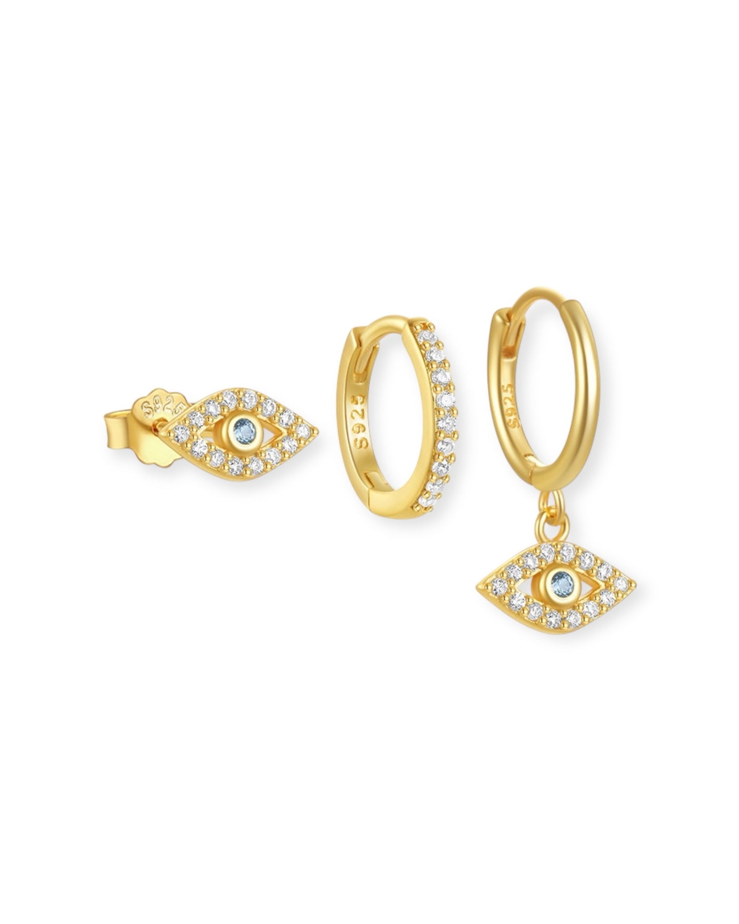 Eye Set Brincos