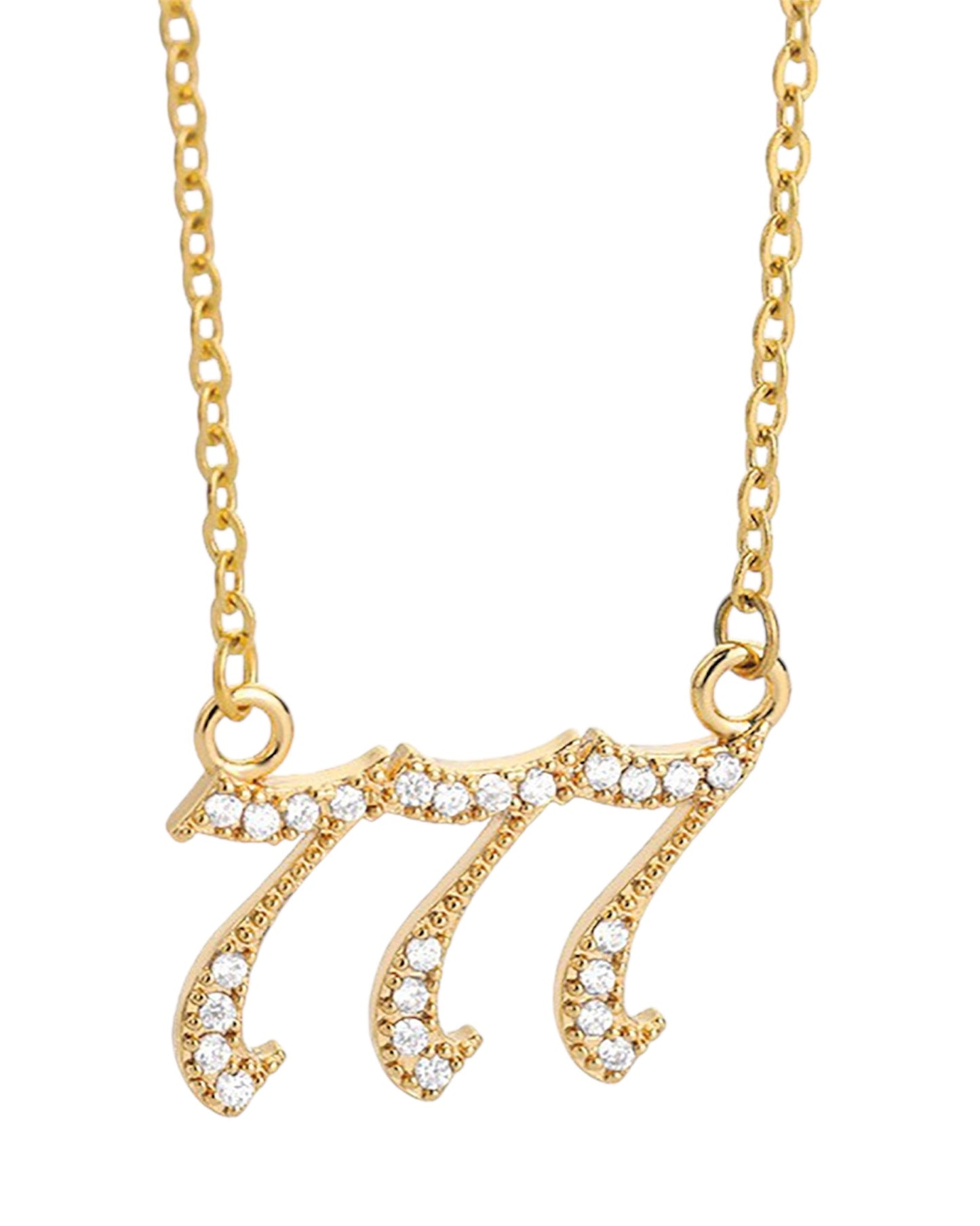 777 Shine Golden Colar